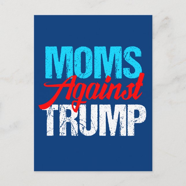 Moms Against Trump Postcard (Front)