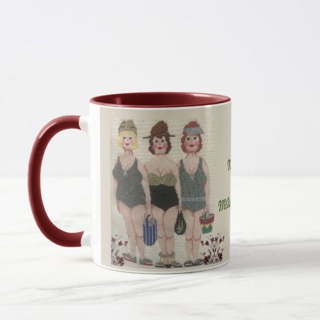 MOM'S ARE MARVELOUS TEXTURED MOTHER'S DAY MUG (Left)