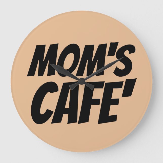 MOM'S CAFE' WALL CLOCKS (Front)