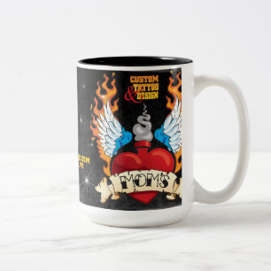 MOM'S Custom Tattoo MUG