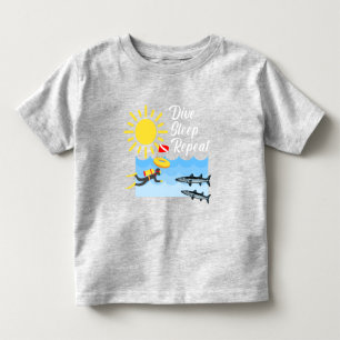 Moms Diving Buddy Design - Toddler Fine Jersey T-S T-Shirt