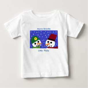 MOM'S FAVORITE LITTLE FLAKE BABY TEE
