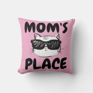 MOM'S PLACE CAT PILLOW