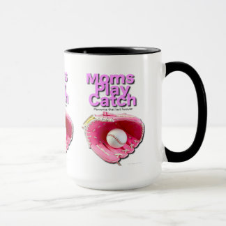 Moms Play Catch Mug