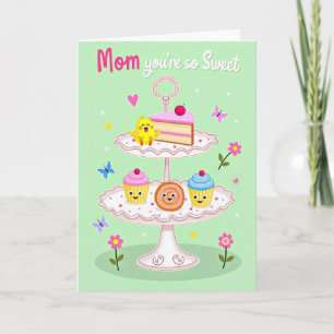 Moms Sweet Treat Celebration Card