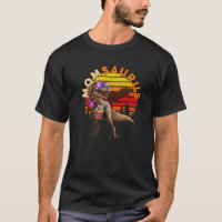 MOMSAURUS Jurassic T Rex Mum Beach Vintage World D