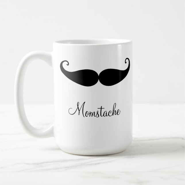 Momstache Mug (Left)