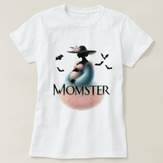 Momster Baby Announcement - Halloween Themed T-Shirt
