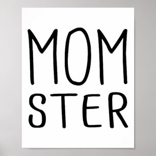 Momster Couples Halloween Costume Shirt  Poster