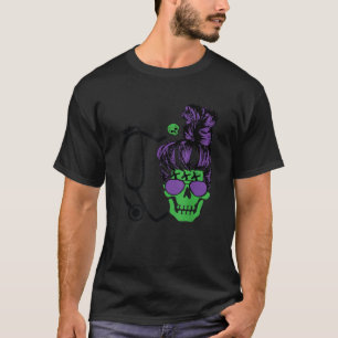 Momster Halloween Costume Zombie Doctor Mum 31st O T-Shirt