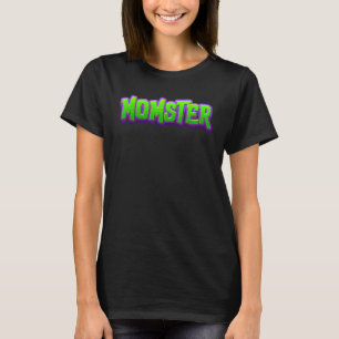 Momster Halloween Momster Mum Mummy Easy Halloween T-Shirt