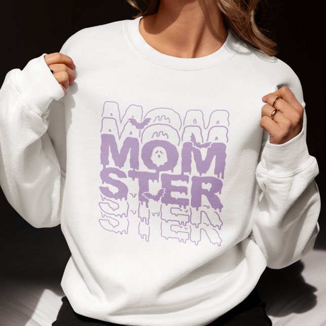Momster Halloween Mum Funny Fall Sweatshirt (Creator Uploaded)