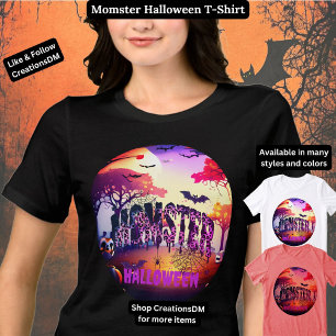 Momster Halloween Tri-Blend Shirt