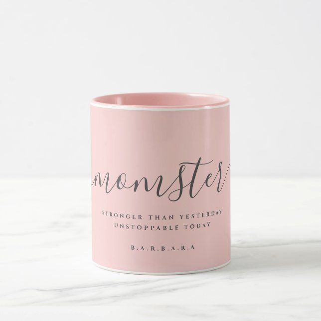 MOMSTER MOM LIFE STRONGER THAN YESTERDAY COFFEE MUG (Center)