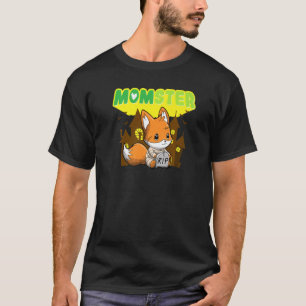 Momster Monster Mum Scary Halloween Mummy Creepy C T-Shirt