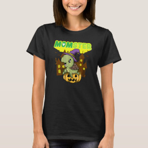 Momster Monster Mum Scary Halloween Mummy Creepy C T-Shirt