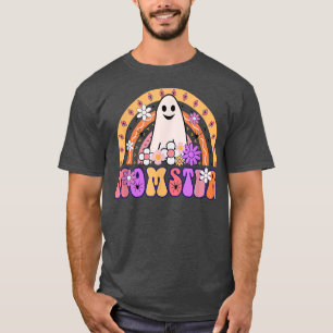 Momster Mum Ghost Vintage Halloween 2541 T-Shirt