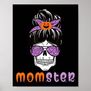 Momster Mum Monster Halloween Poster