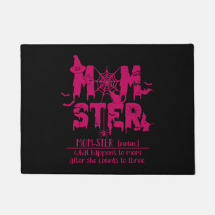Momster - Mum Monster Mother Halloween Costume Doormat