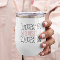 "Momster Pink Halloween Cute And Spooky