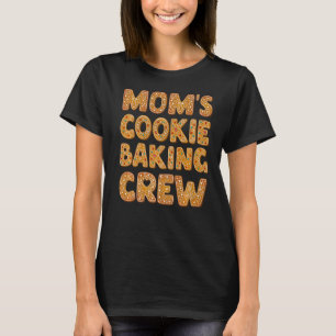 Momu2019s Cookie Baking Crew Iced Gingerbread Cute T-Shirt