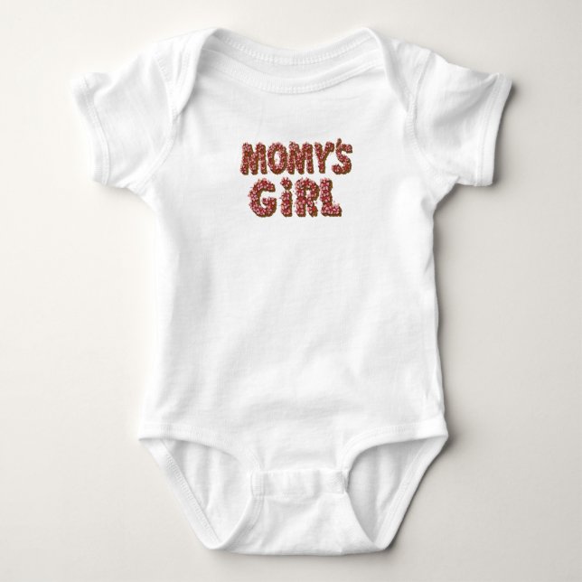 Momys Girl Baby Bodysuit (Front)