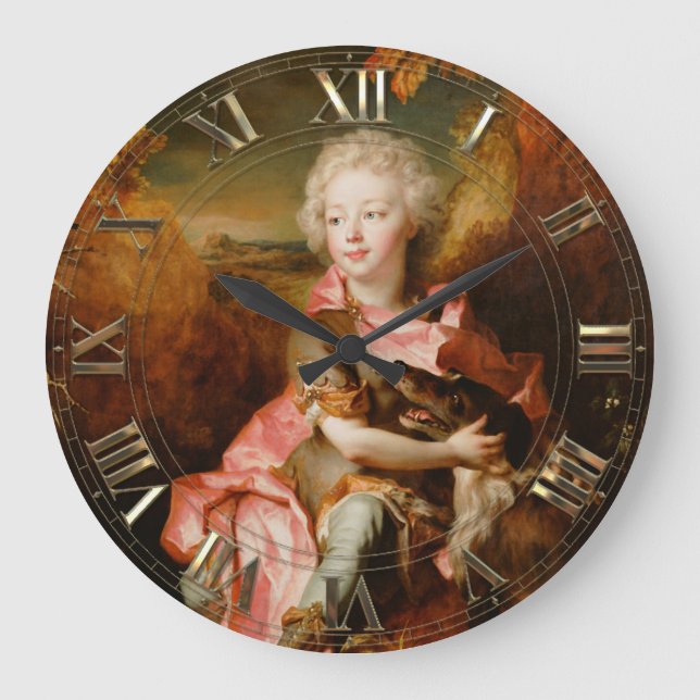 Mon Chien Préféré Large Clock (Front)