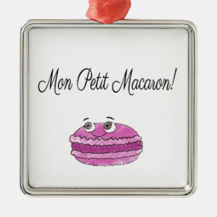 Mon Petit Macaron Metal Ornament