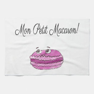 Mon Petit Macaron Tea Towel