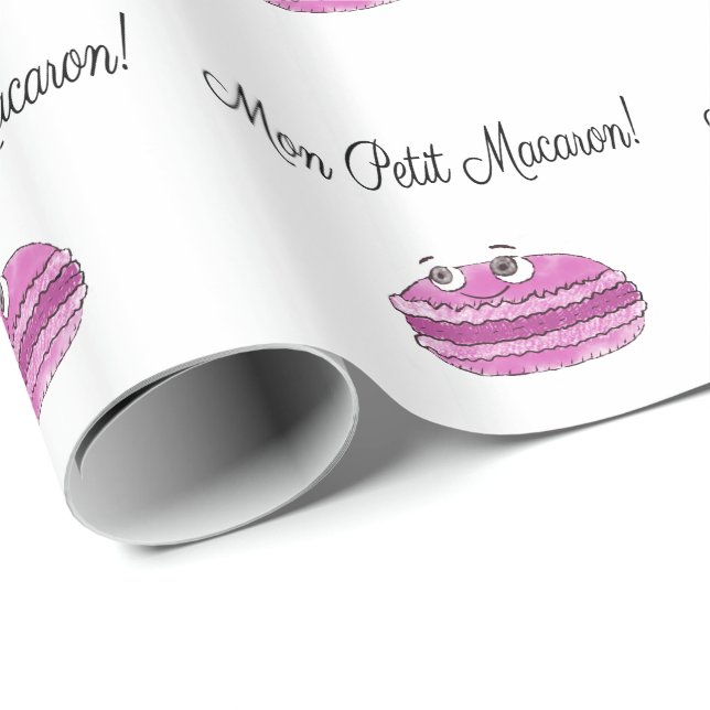 Mon Petit Macaron Wrapping Paper (Roll Corner)