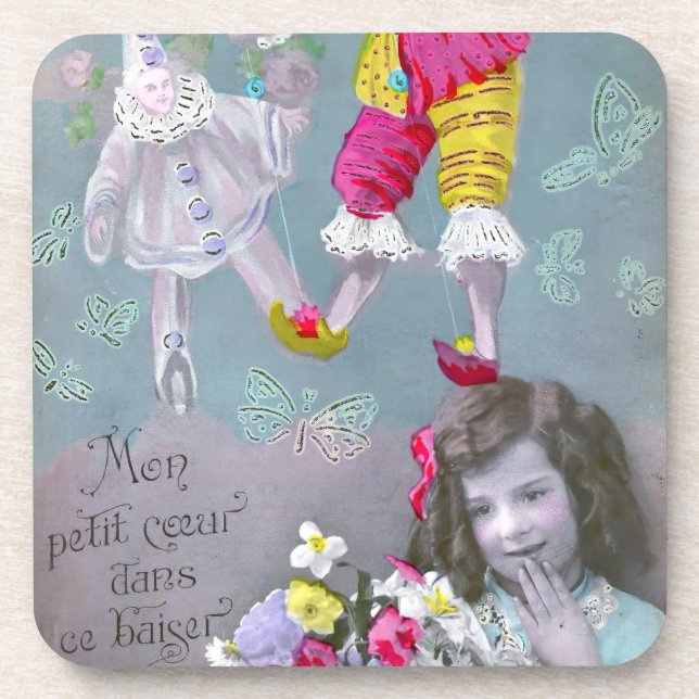 Mon petite coeur dans ce baiser 2 coaster (Front)