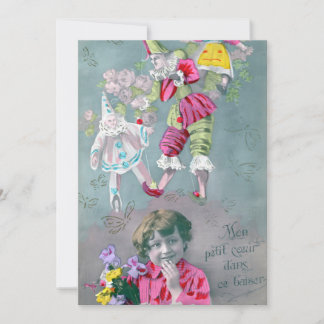 Mon petite coeur dans ce baiser  invitation