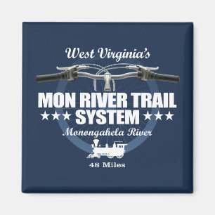 Mon River Trail (H2) Magnet