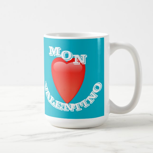 Mon Valentino Coffee Mug (Right)