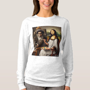 Mona Does Da Vinci women's T-Shirt
