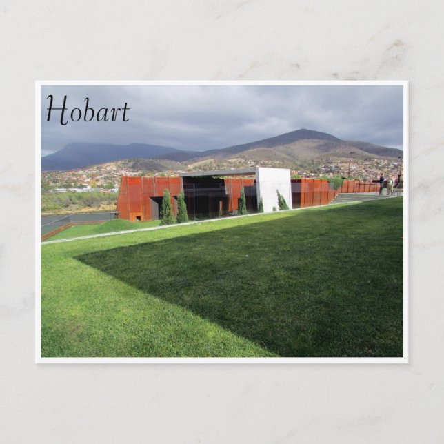 mona hobart museum postcard (Front)