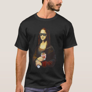 Mona Kebab Funny Artwork Famous Painting T-Shirt