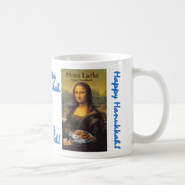Mona Latke Hanukkah Mug (Right)