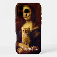 Mona Lisa and her cat