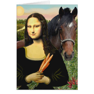 Mona Lisa and her Quarter Horse