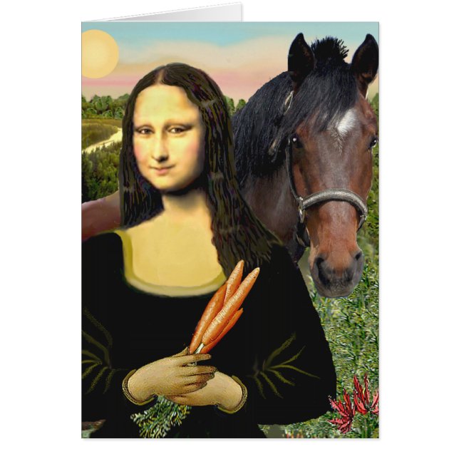 Mona Lisa and her Quarter Horse (Front)