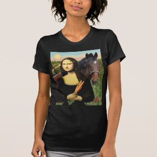 Mona Lisa and her Quarter Horse T-Shirt