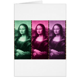 Mona Lisa Animal Print Green Pink Purple