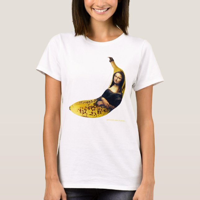 Mona Lisa Banana T-Shirt (Front)