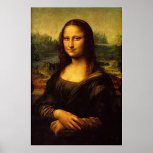 Mona Lisa by Da Vinci Poster