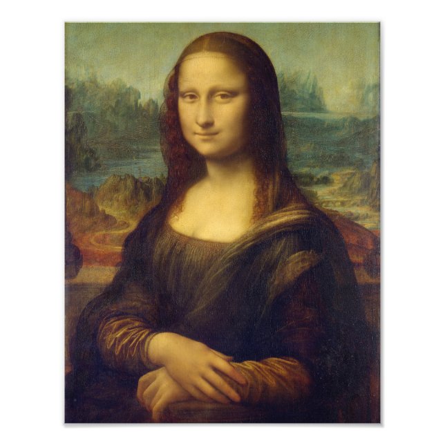 Mona Lisa By Leonardo Da Vinci Photo Print (Front)