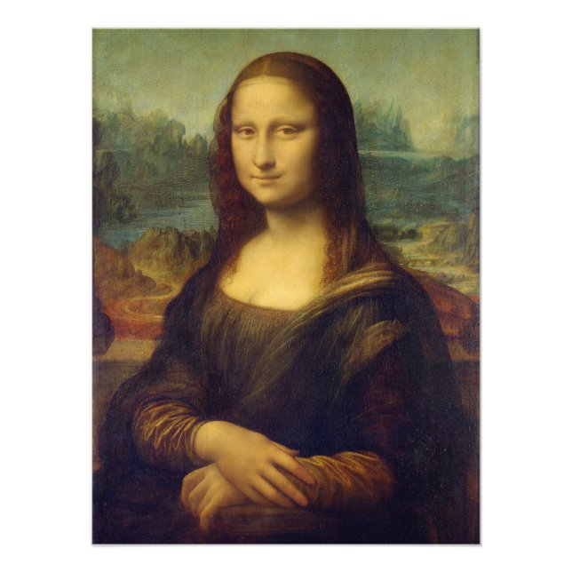 Mona Lisa By Leonardo Da Vinci Photo Print (Front)