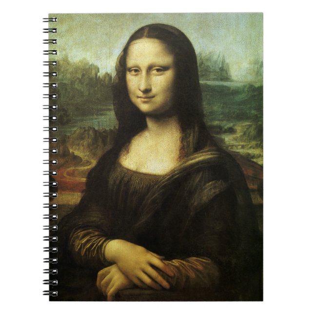 Mona Lisa by Leonardo da Vinci, Renaissance Art Notebook (Front)
