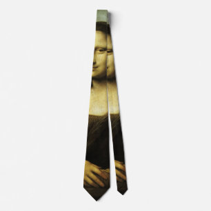 Mona Lisa by Leonardo da Vinci, Renaissance Art Tie