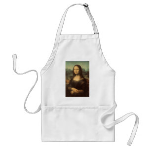 Mona Lisa by Leonardo da Vinci Standard Apron